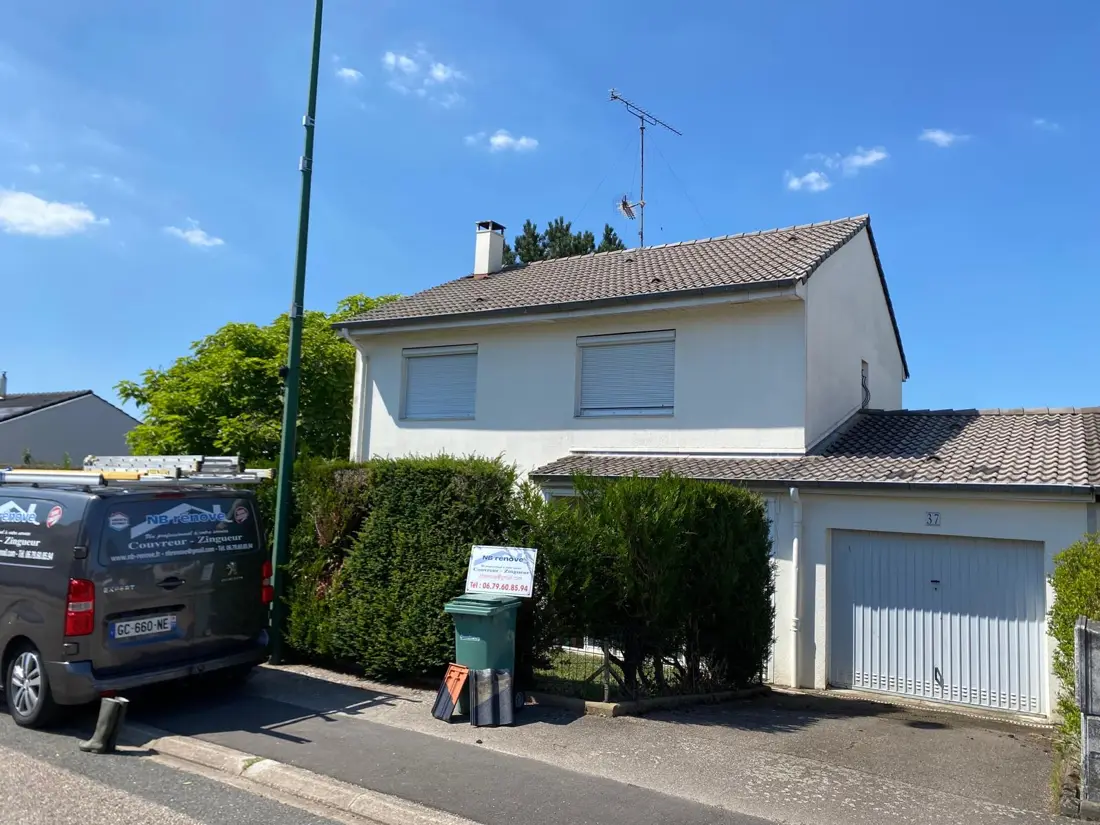 Toiture avant travaux